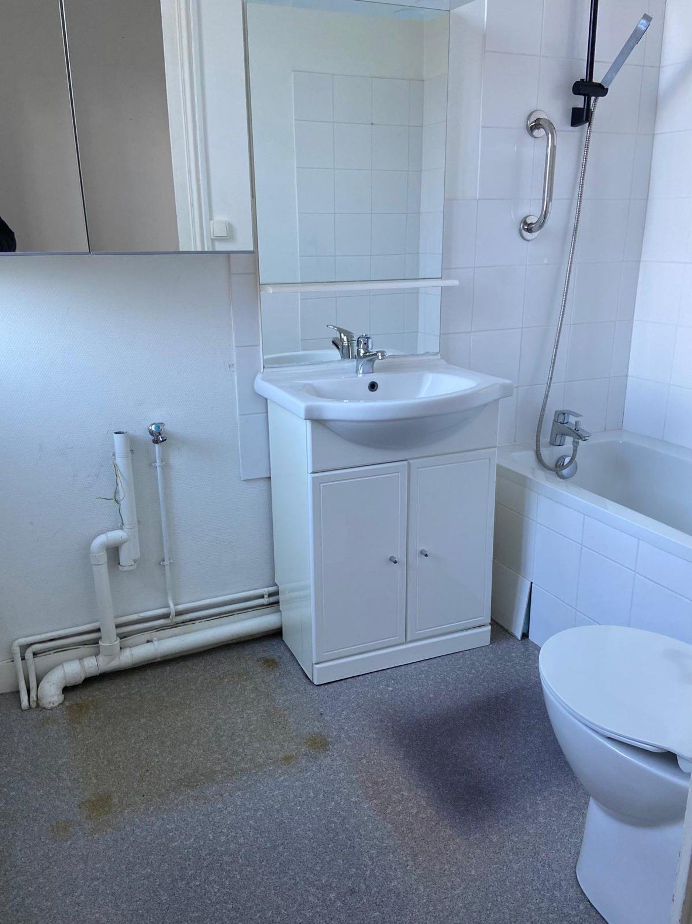 Salle de bain créée dans le projet Chèvre